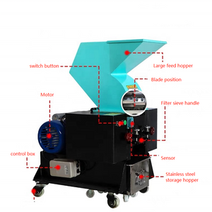 PC-400-Schreddermaschine zum Zerkleinern von Kunststoffen. Kunststoffzerkleinerer 